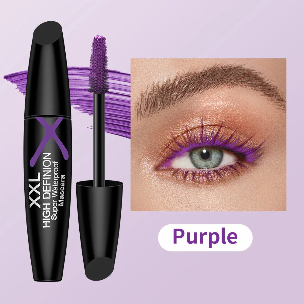 Waterproof Multi-Color Mascara for Vibrant Party Makeup - 11