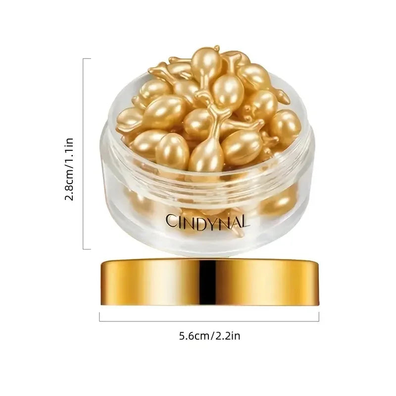 Placenta and Hyaluronic Acid Hydrating Face Serum Capsules