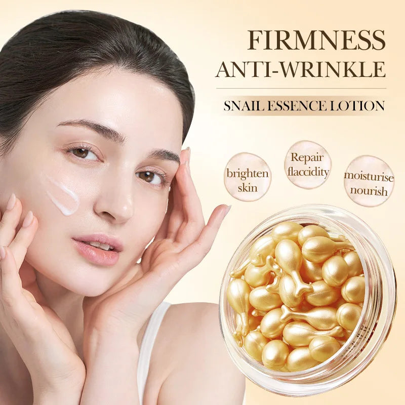 Snail Secretion Facial Repair Essence Capsules