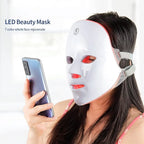 7-Color LED Light Therapy Facial Mask