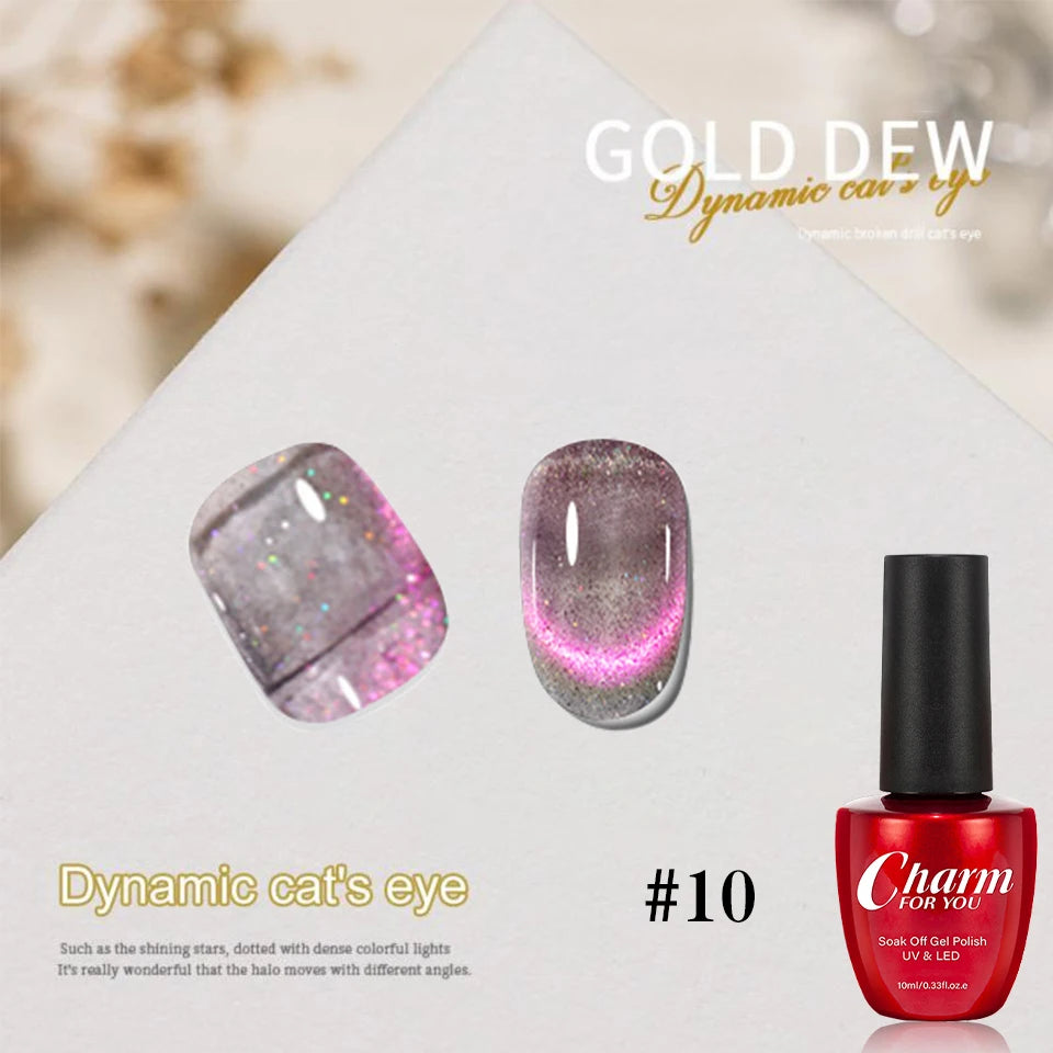 9D Galaxy Effect Magnetic Cat Eye Gel Nail Polish