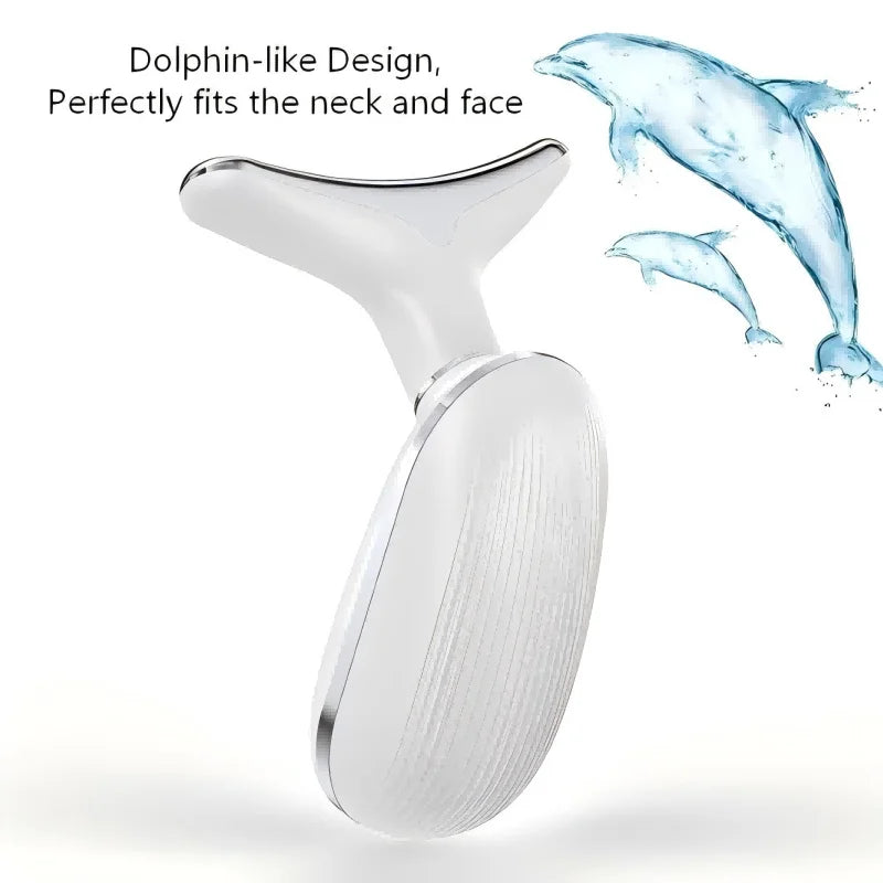LED Facial and Neck Sculpting Massager - 12