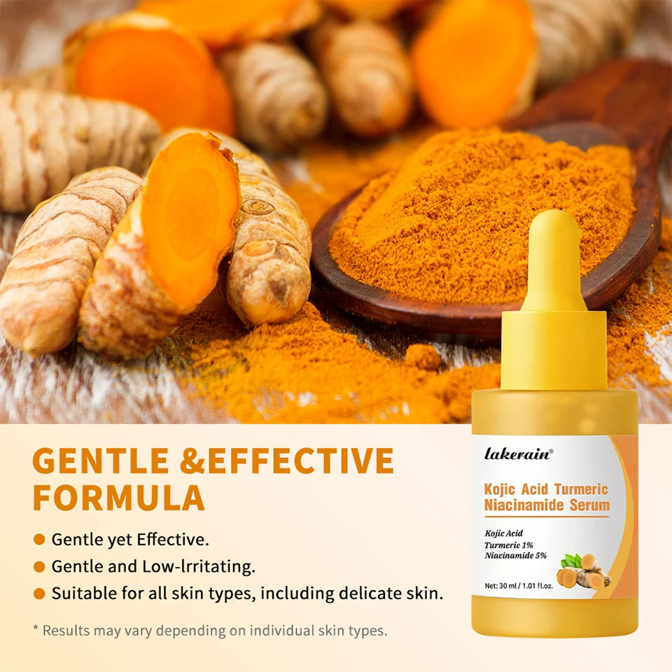 Brightening Kojic Acid & Turmeric Facial Serum