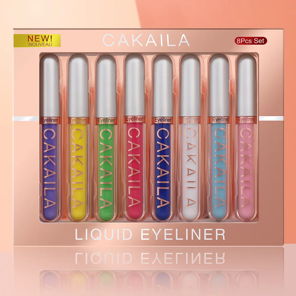 Waterproof Colorful Liquid Eyeliner Set