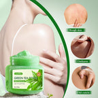 Exfoliating Green Tea Body Scrub for Smooth Bright Skin