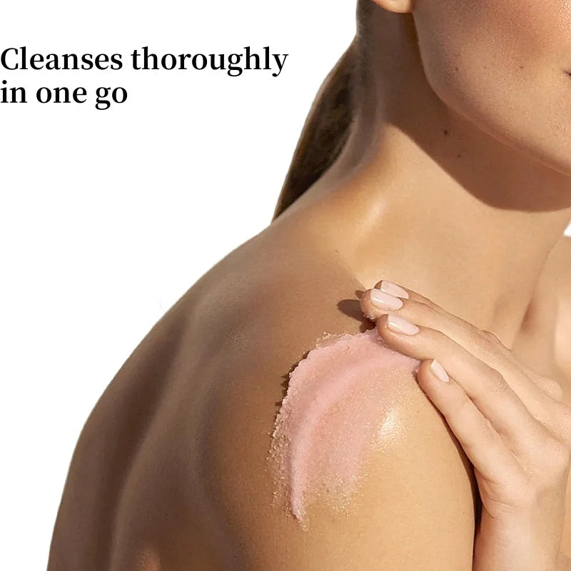 Exfoliating Rose Body Scrub for Smooth Radiant Skin - 3