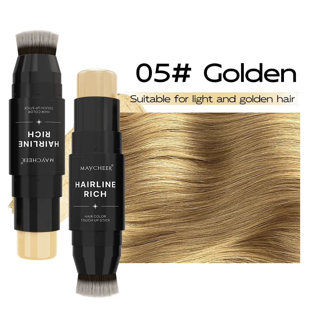 Waterproof Hairline Root Touch-Up Stick for Gray Coverage