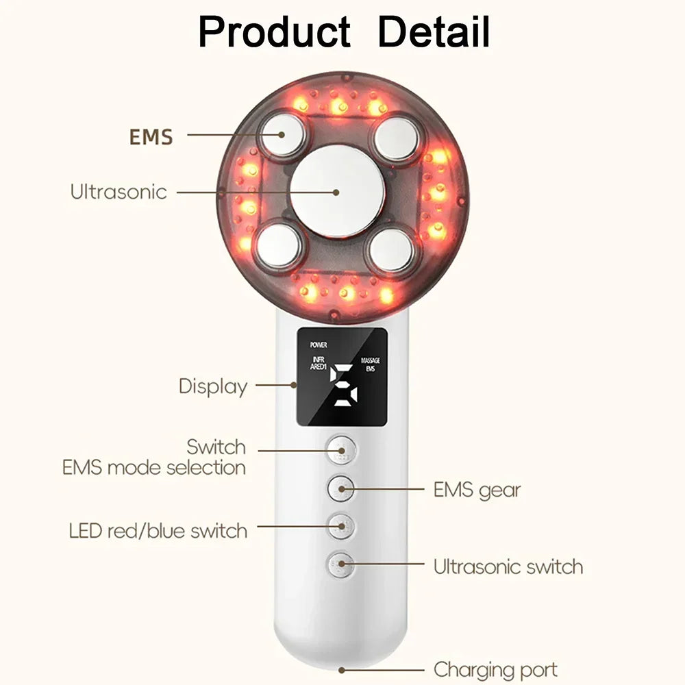 3-in-1 Ultrasonic Body Contouring and Skin Tightening Device