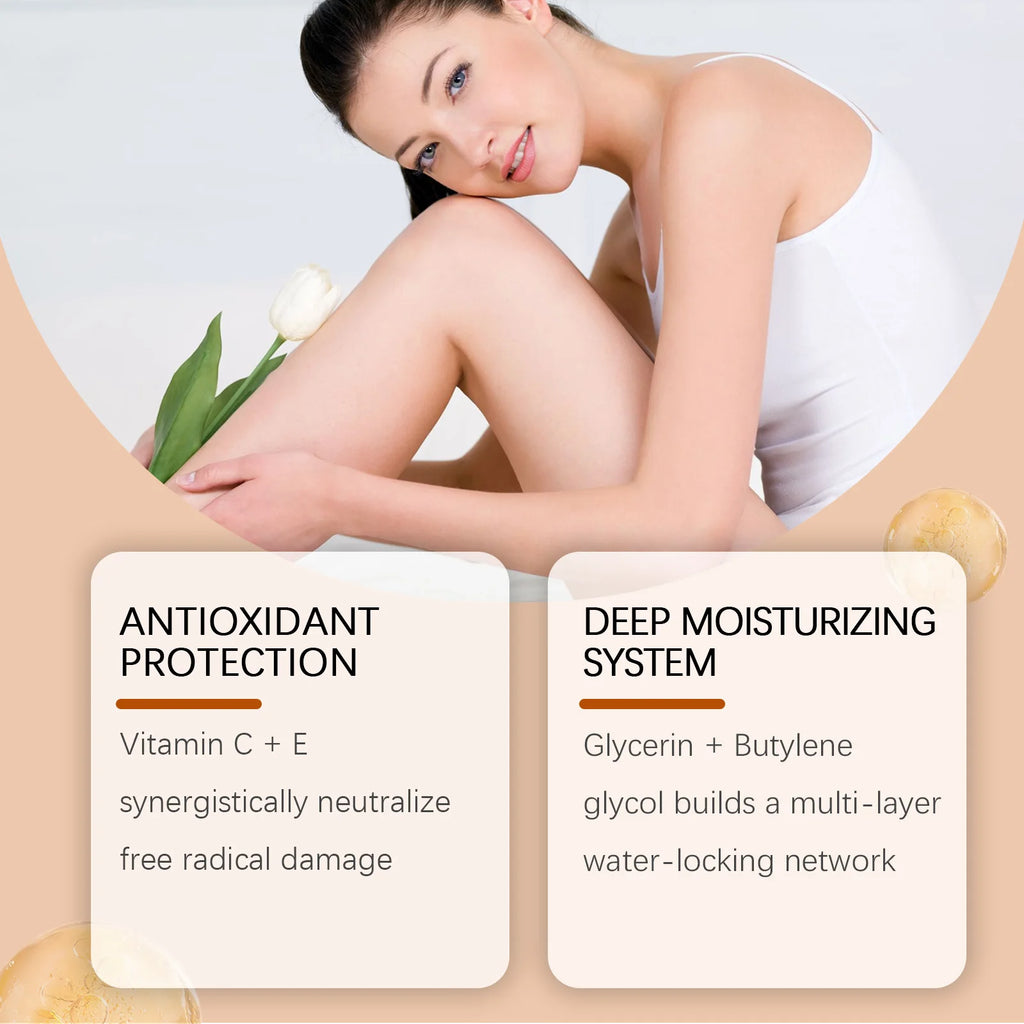 Vitamin C Brightening Body Oil for Glowing Hydrated Skin