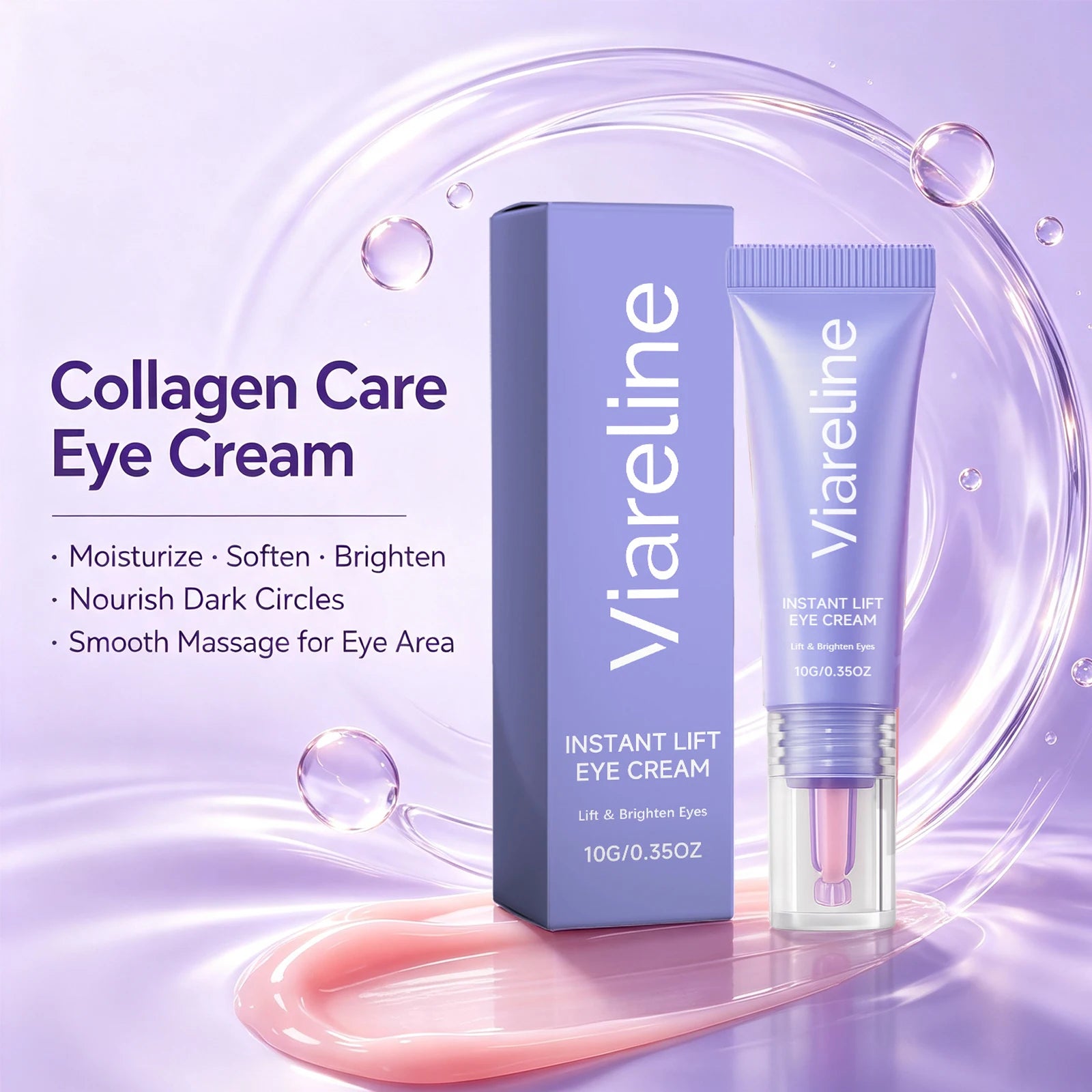 Brightening Collagen Eye Cream for Dark Circles and Puffiness - 2
