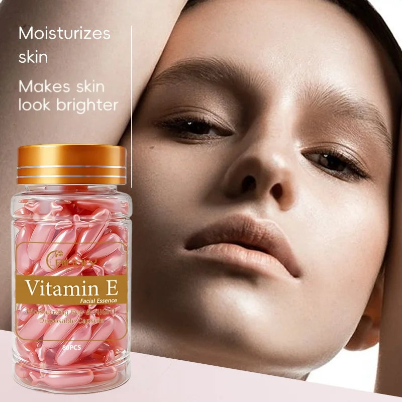 Vitamin E Moisturizing Facial Serum Capsules