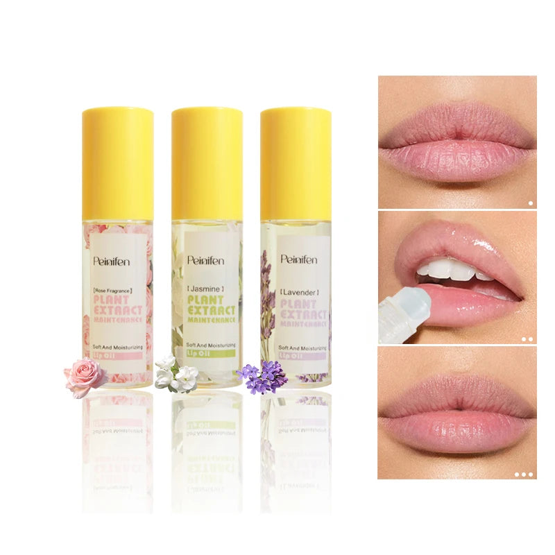 Hydrating Plant Essence Moisturizing Lip Oil Set