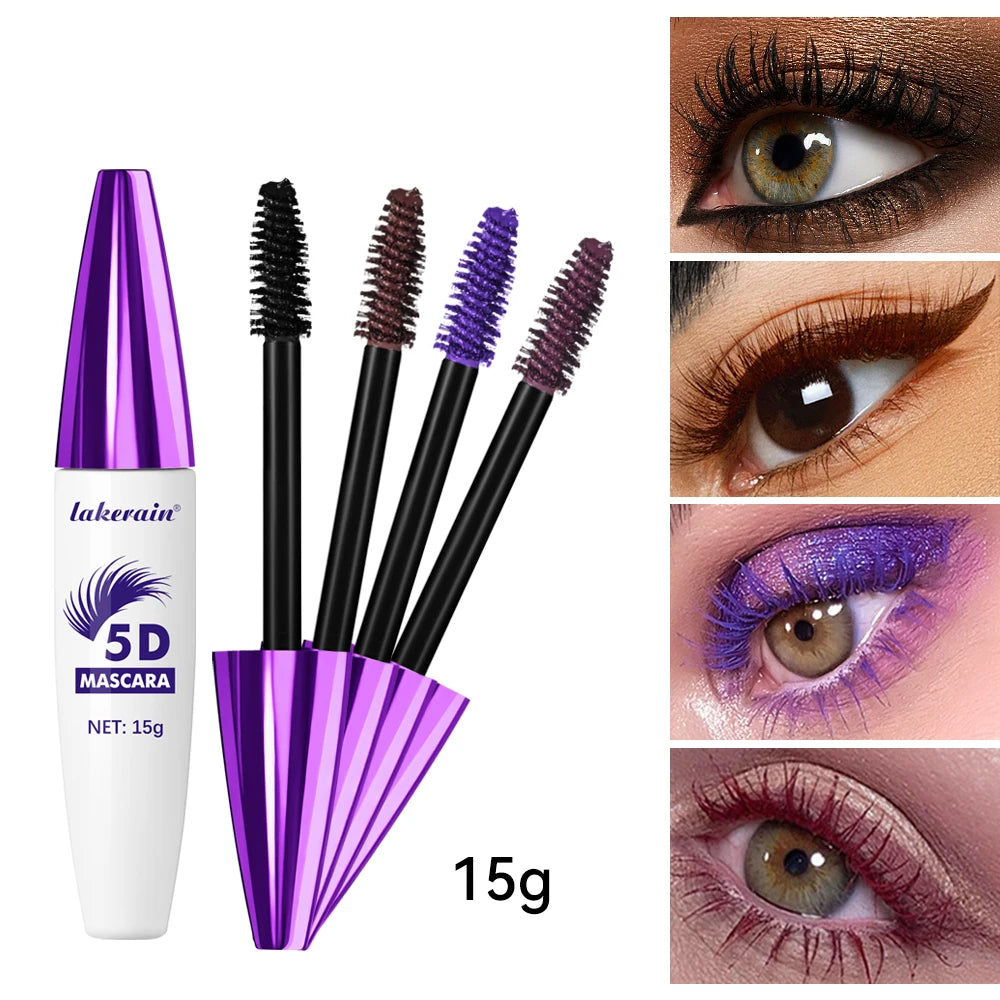 Waterproof 5D Lengthening and Volumizing Mascara - 1