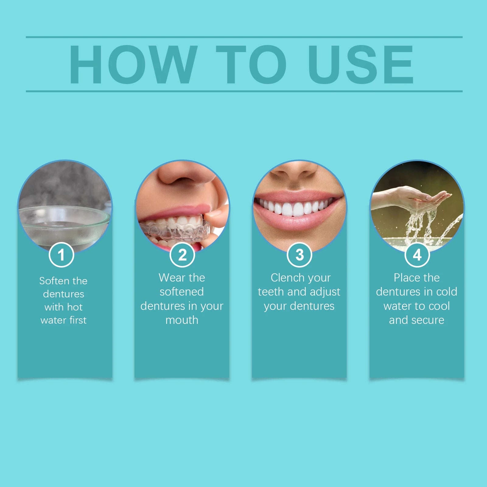 Adjustable Snap-On Cosmetic Dentures for Smile Restoration - 12