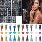 Temporary Body Art Tattoo Marker Pen Set