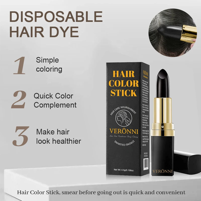 Temporary Hair Color Touch-Up Pen for Gray Coverage