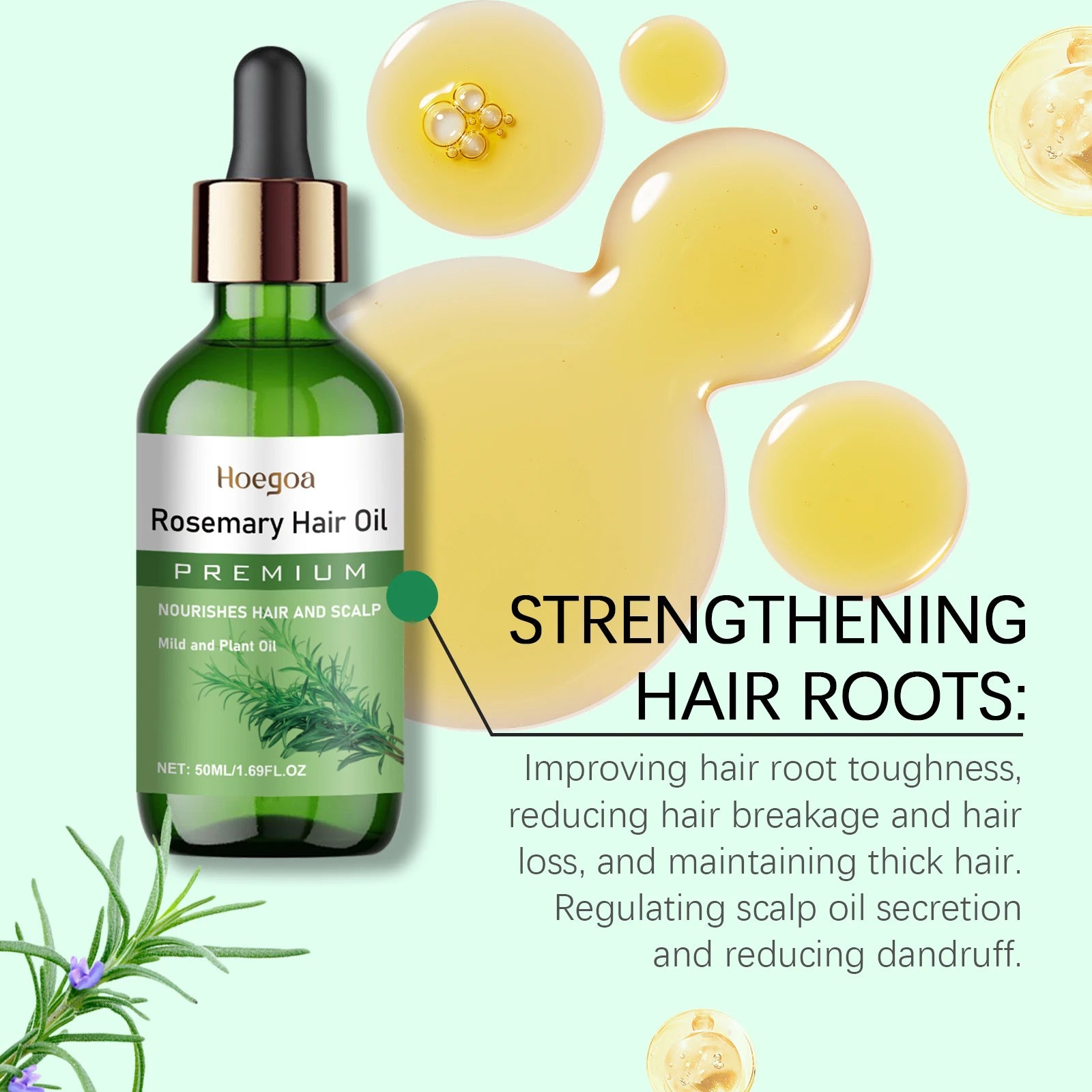 Rosemary Essential Oil for Hair Growth and Scalp Nourishment - 11