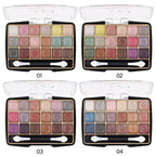 18-Color Glitter and Matte Eyeshadow Makeup Palette