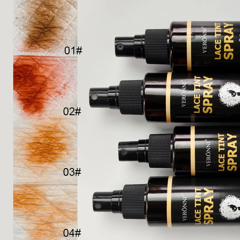 Dark Brown Lace Tint Spray for Natural Wig Blending