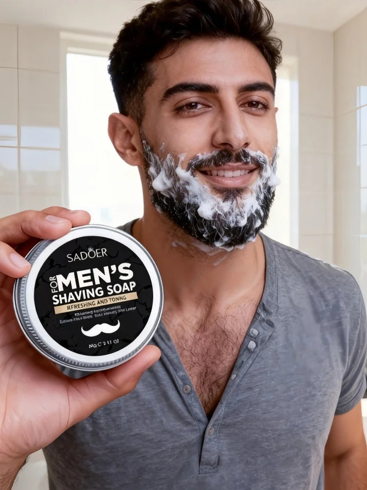 Refreshing Shaving Soap for Men - 7