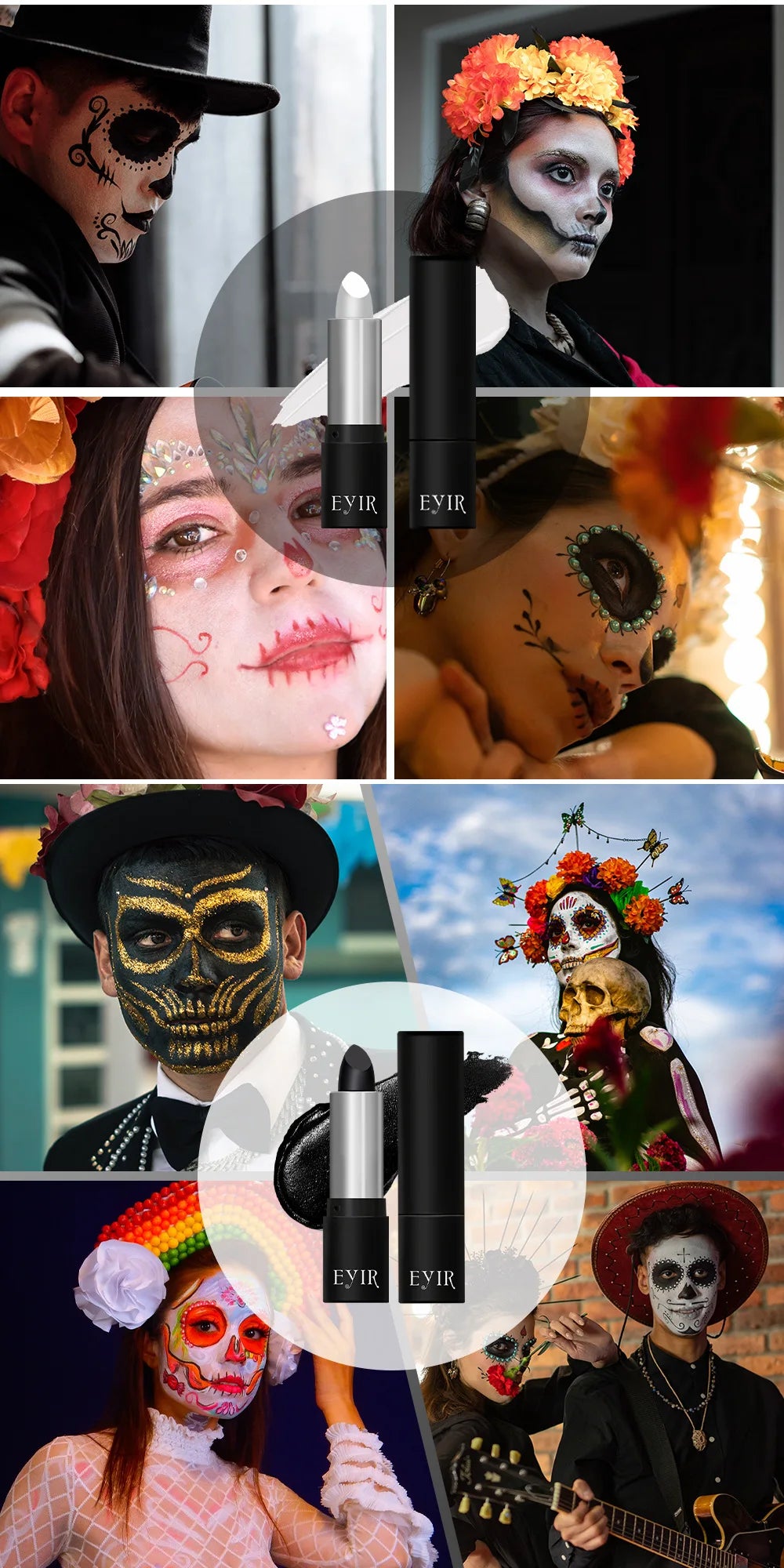 Professional Waterproof Face and Body Paint Stick