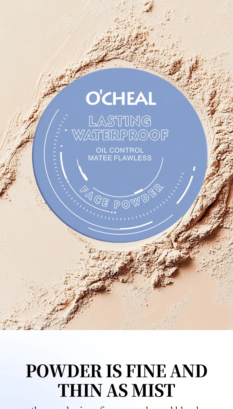 Waterproof Long-Lasting Pressed Setting Powder