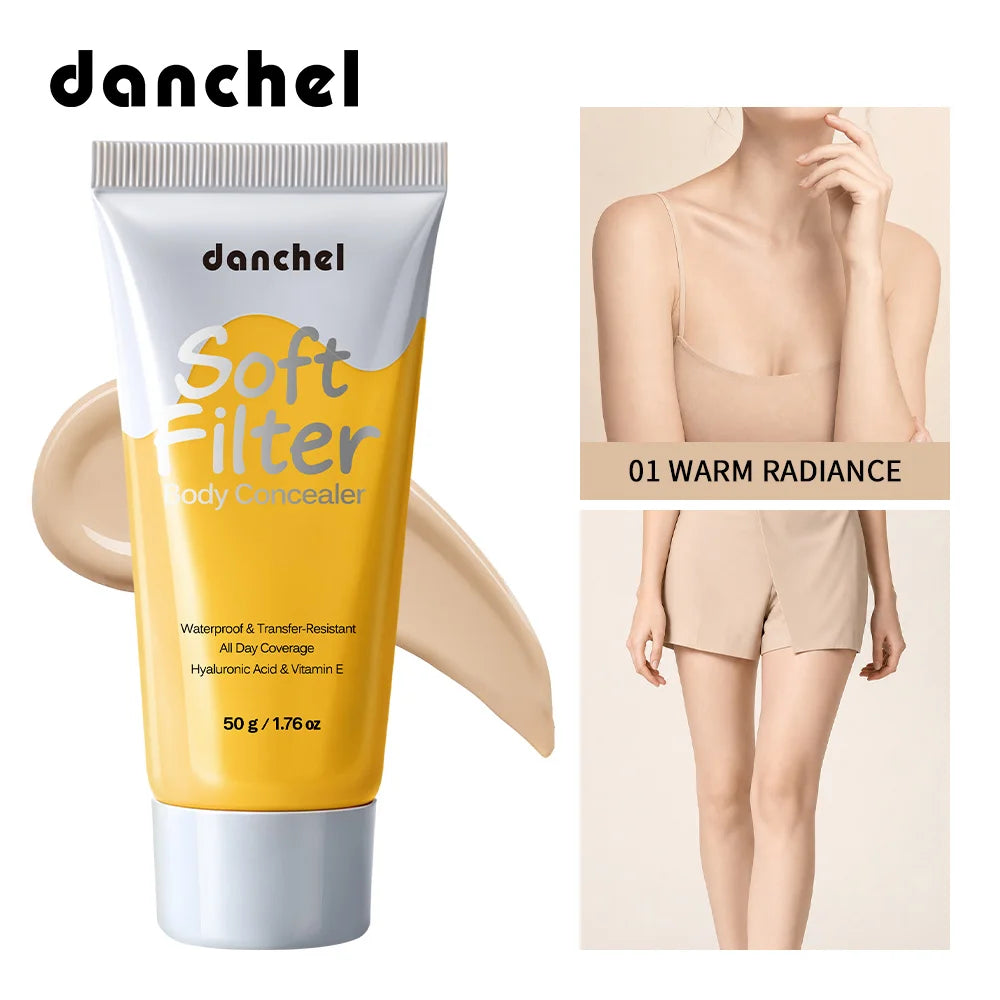 Waterproof Full-Coverage Body Concealer for Scars and Tattoos