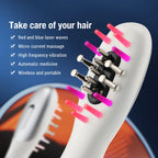 Electric EMS Scalp Massager and Hair Growth Comb