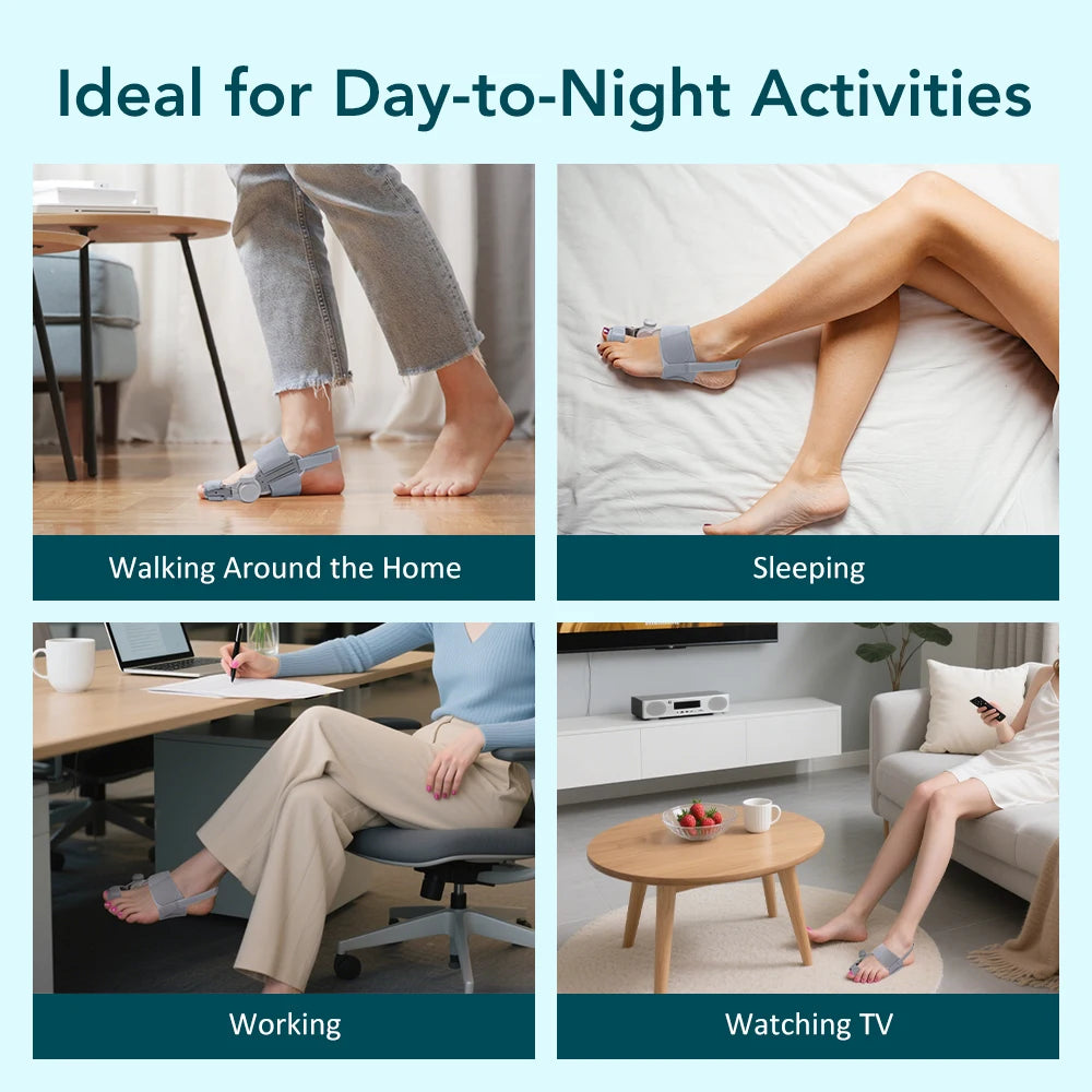 Adjustable Bunion Corrector for Pain Relief and Toe Alignment