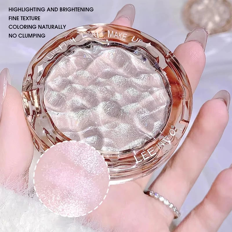 Shimmer Pearl Face Highlighter Palette