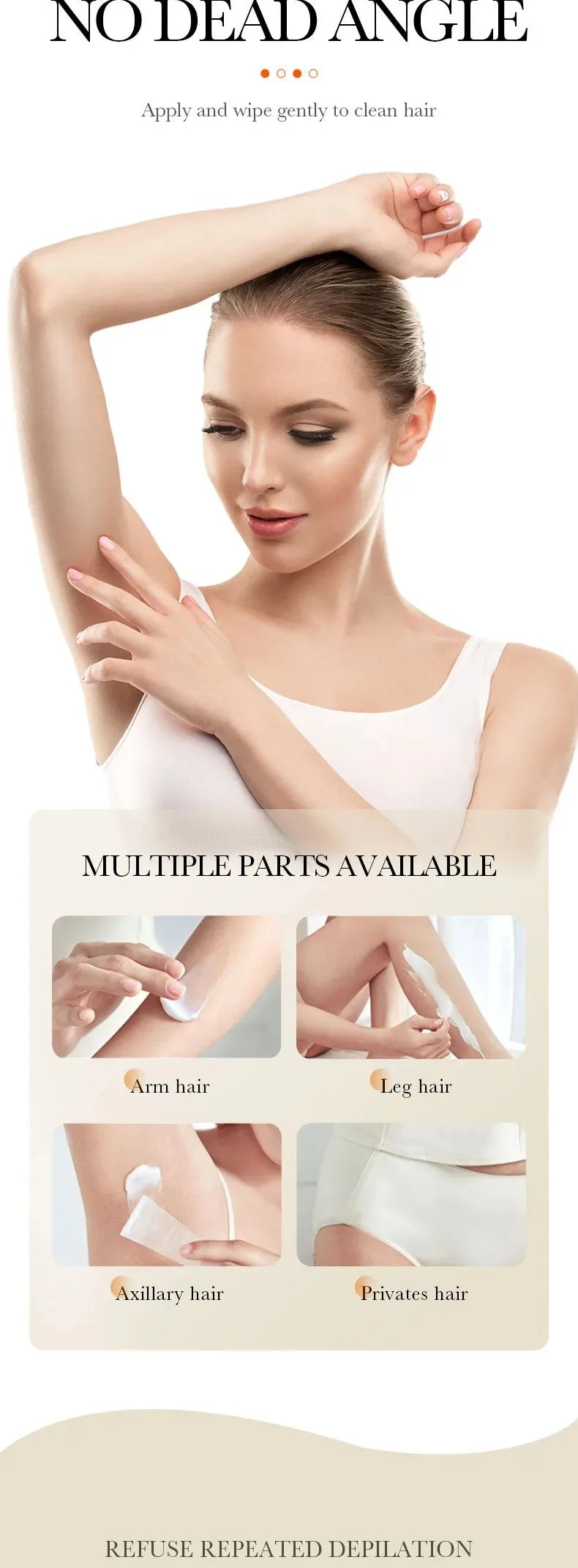Gentle Aloe Vera Hair Removal Cream - 10