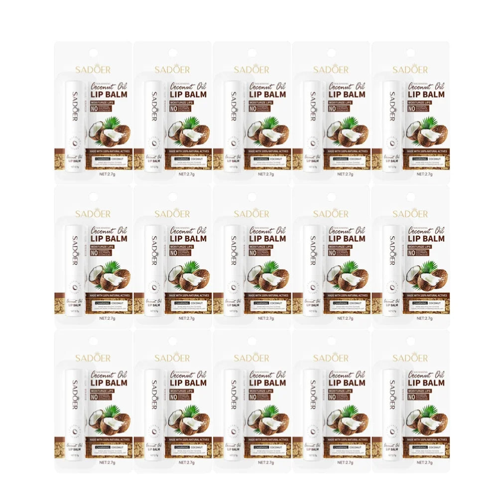 Coconut Moisturizing Lip Balm for Daily Dry Lip Relief