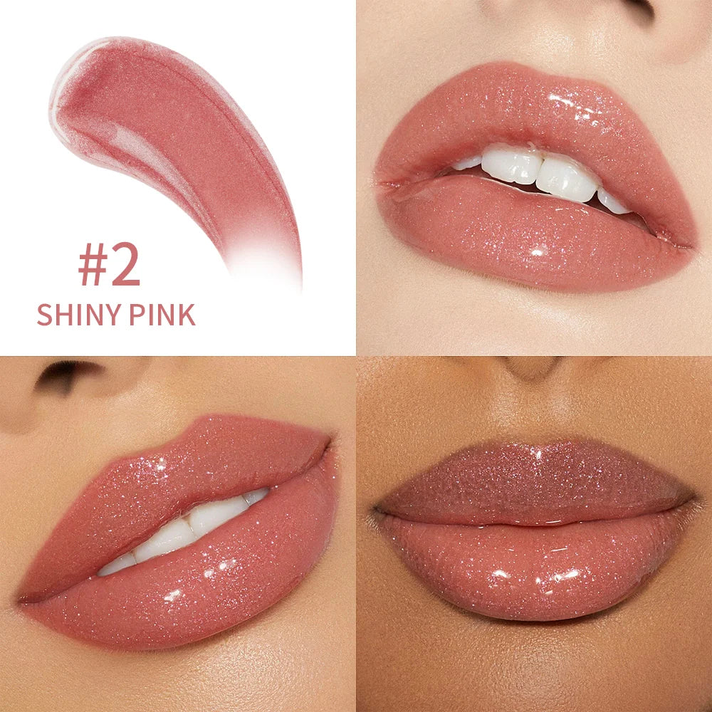 Hydrating Shimmer Lip Gloss for Plump and Moisturized Lips