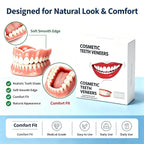 Comfortable Silicone Denture Set for Daily Use
