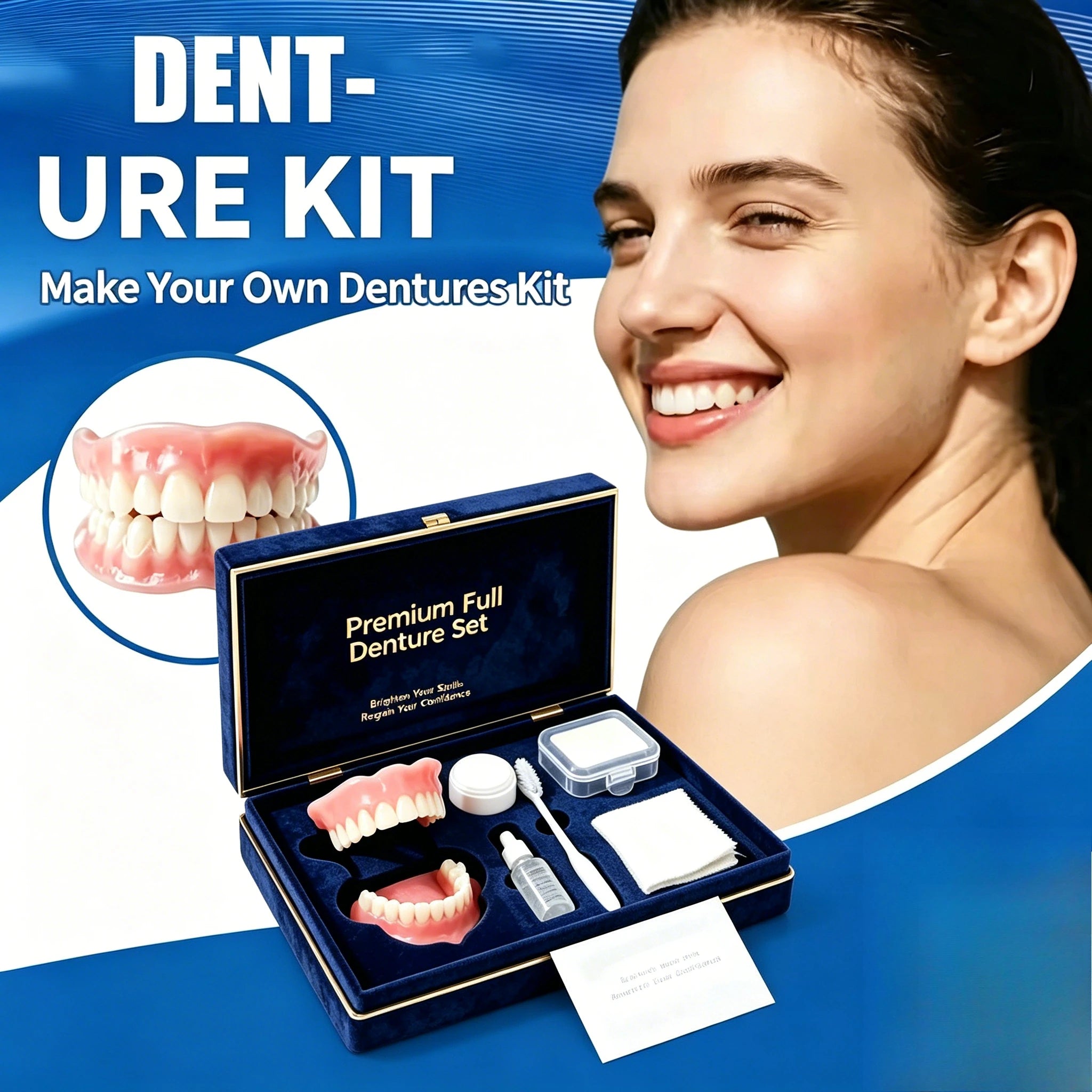 Comfortable Snap-On Smile Veneers Set - 3