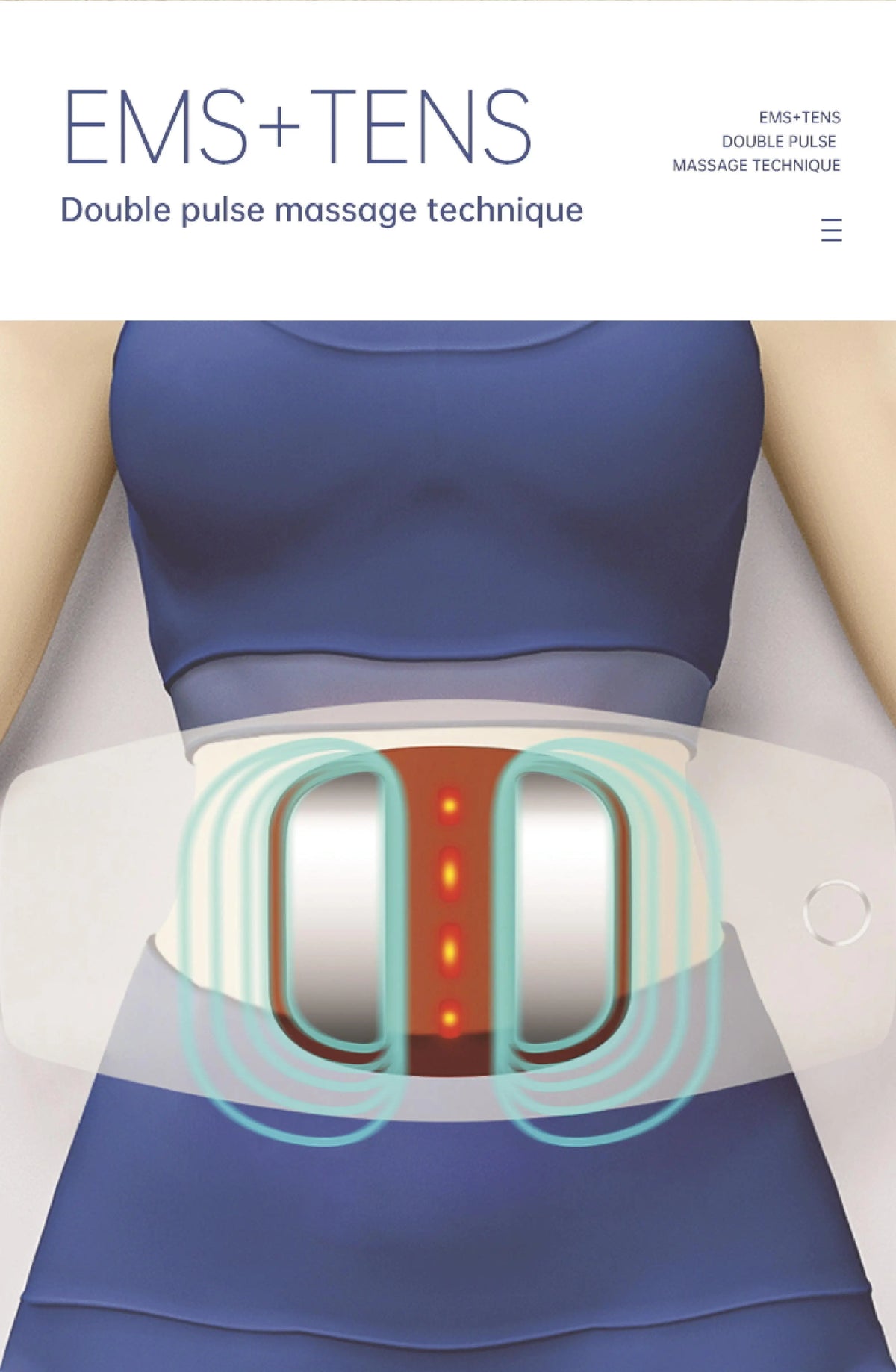 Electric Lumbar Back Stretcher with Airbag Traction