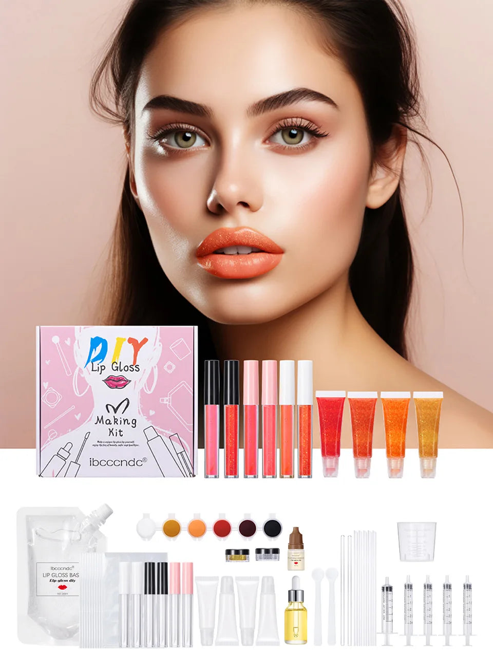 DIY Complete Lip Gloss Making Kit