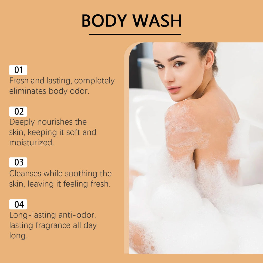 Persimmon Odor Eliminating Body Wash