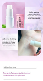 Portable Floral Solid Perfume Stick for Long-Lasting Fragrance