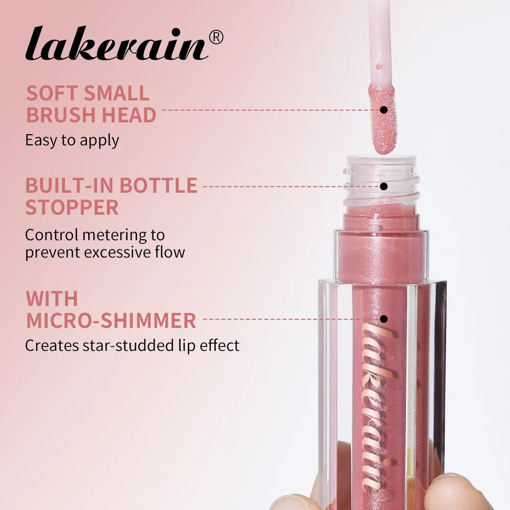Hydrating Shimmer Lip Gloss for Plump and Moisturized Lips