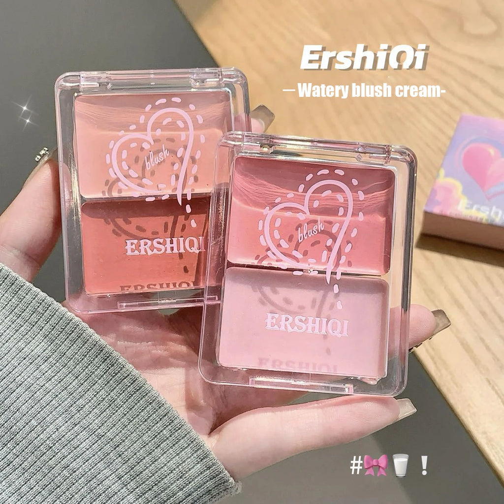 Two-Tone Jelly Cream Blush for Radiant Glow