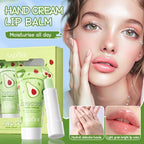 Avocado Hand Cream and Lip Balm Skincare Set