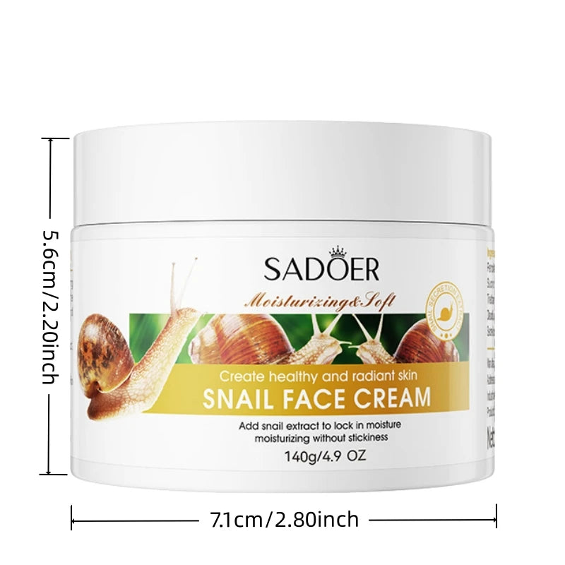 Snail Extract Hydrating Cream for Radiant Skin - 6