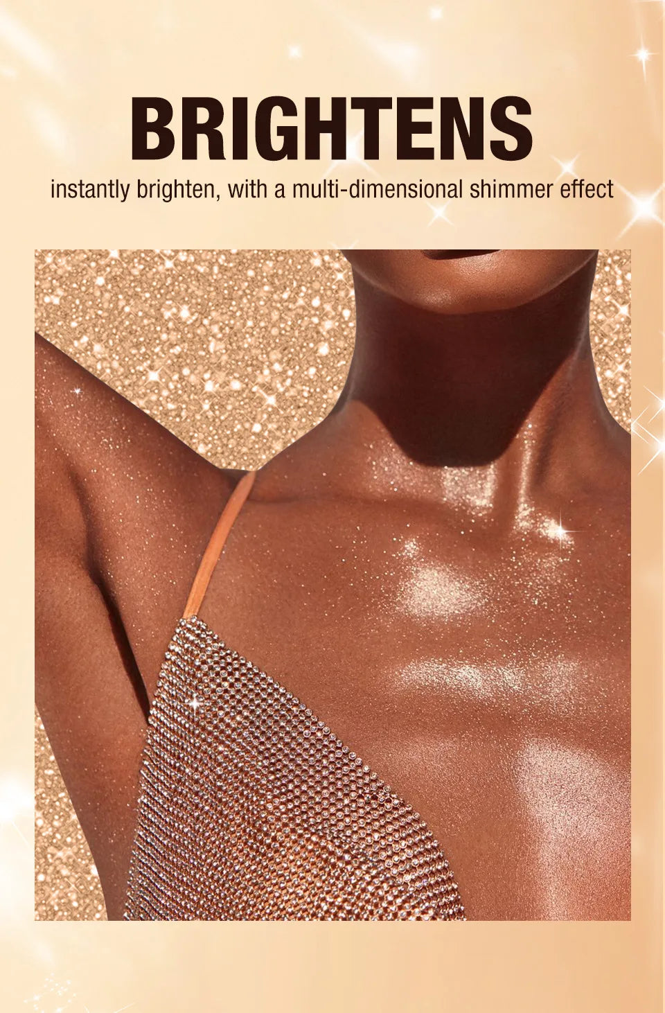 Shimmering Diamond Body Highlighter Powder