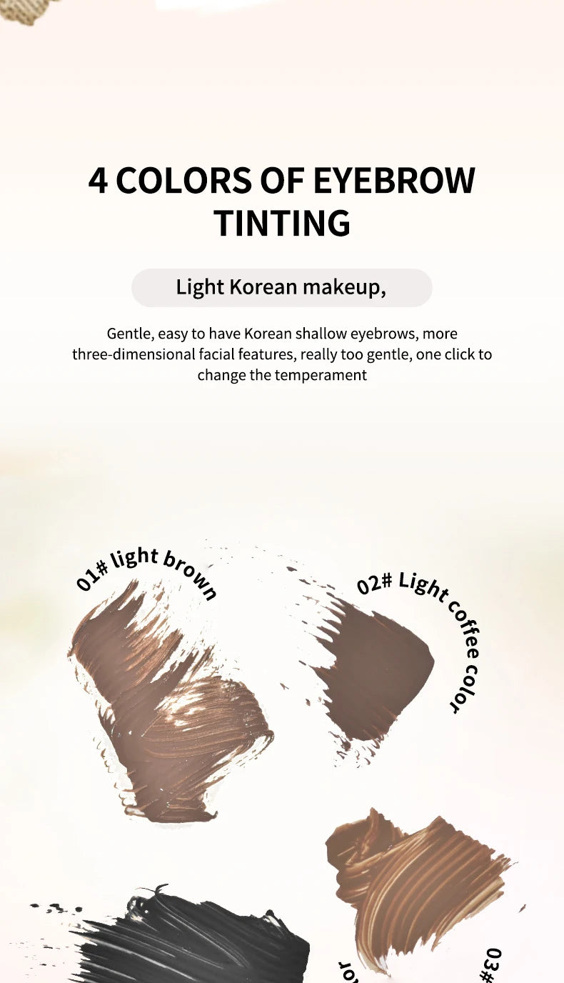 Waterproof Smudge-Proof Eyebrow Tint Gel