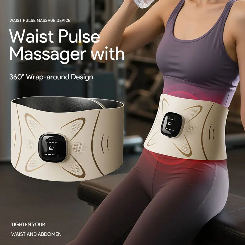Abdominal Muscle Toning and Waist Massager Belt - 1