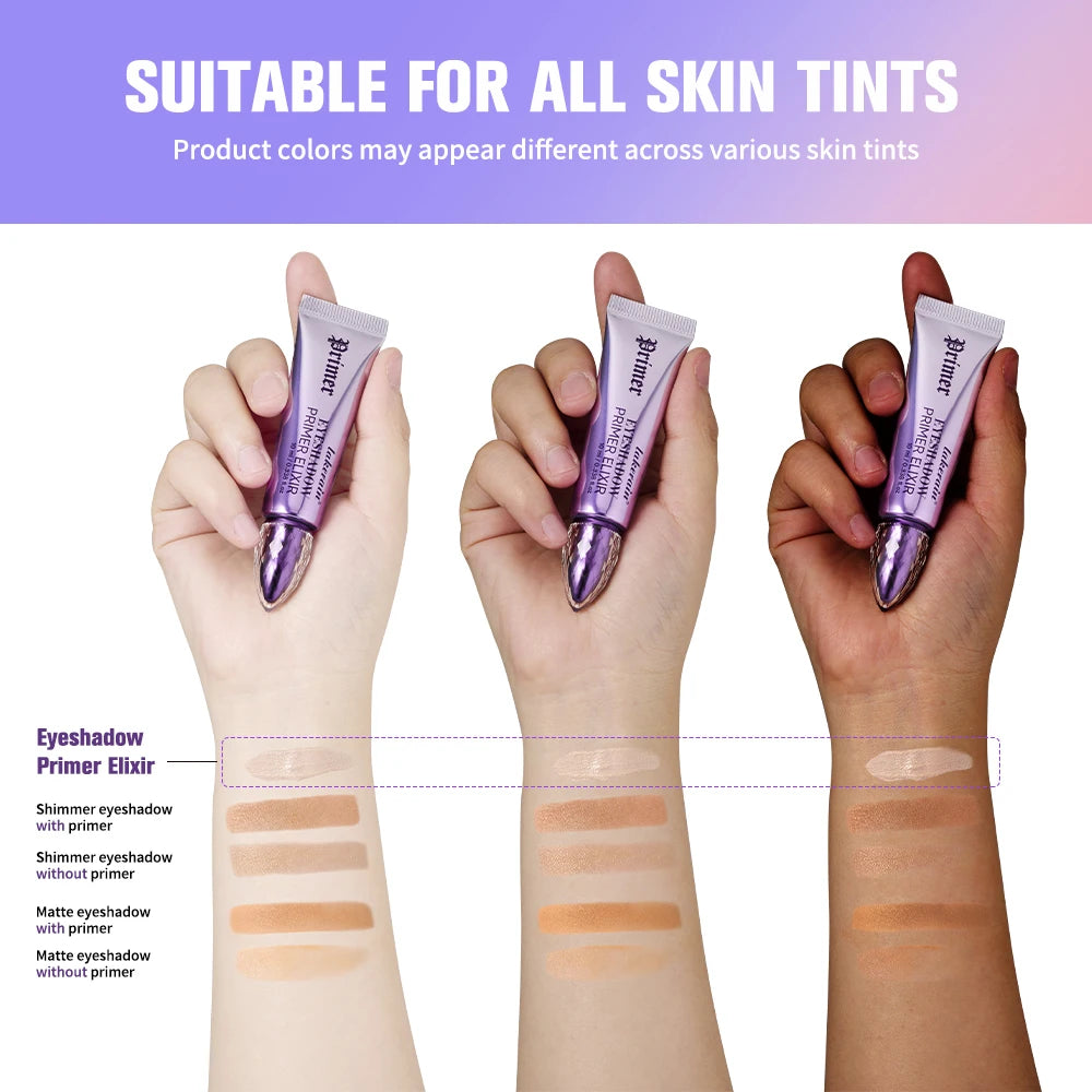 Long-Lasting Crease-Proof Eyeshadow Makeup Primer