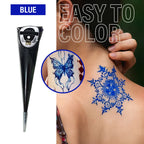 Temporary Henna Body Art Tattoo Paste Cone