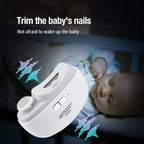 Electric Automatic Nail Trimmer and Polisher for Home and Travel