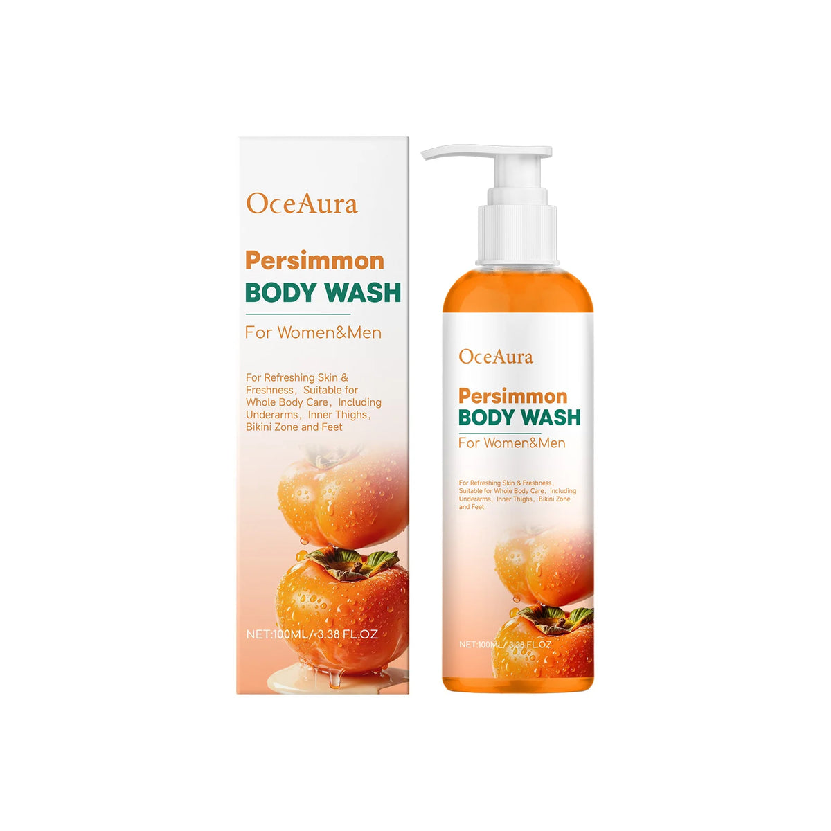 Persimmon Odor Eliminating Body Wash
